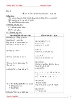 Bài soạn Tu chon - Dot 3