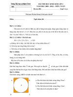 Gián án de thi HSG lớp 5