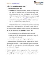 Bài thảo luận công nghệ và các ứng dụng