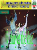 Bài soạn TDTT - Ren luyen suc khoe