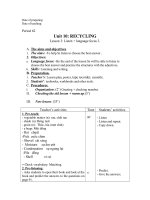 Bài giảng giao an 8 tiet 62-listen +lf3