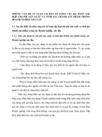 NHỮNG VẤN ĐỀ LÝ LUẬN CƠ BẢN VỀ CÔNG TÁC KẾ TOÁN TẬP HỢP CHI PHÍ SẢN XUẤT VÀ TÍNH GIÁ THÀNH SẢN PHẨM TRONG DOANH NGHIỆP XÂY LẮP