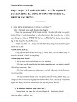 THỰC TRẠNG  KẾ TOÁN BÁN HÀNG VÀ XÁC ĐỊNH KẾT QUẢ BÁN HÀNG TẠI CÔNG TY THNN TM TIN HỌC VÀ THIẾT BỊ VĂN PHÒNG