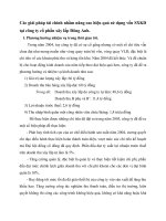 Các giải pháp tài chính nhằm nâng cao hiệu quả sử dụng vốn SXKD tại công ty cổ phần xây lắp Đông Anh