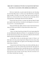 NHẬN XÉT VÀ ĐÁNH GIÁ VỀ CÔNG TÁC HẠCH TOÁN KẾ TOÁN TẠI CÔNG TY XÂY DỰNG CÔNG TRÌNH GIAO THÔNG 874.