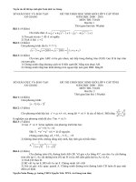 Bài giảng HSG TOAN 9 NH 2000-2001