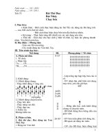 Tài liệu giao an the duc 7 chuan kT