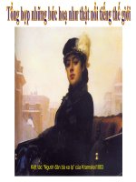 Gián án Những bức họa như ảnh chụp