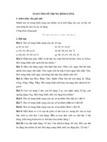 Bài soạn toán trung bình cộng