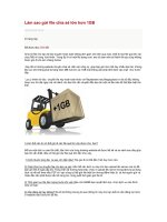 Bài soạn Chia sẻ dữ liệu lớn đến 1GB