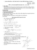 Tài liệu HH9 - Tiet 36: Tra bai  KTHKI