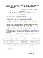 Tài liệu Kế hoạch phân công Hội đồng thi Violimpic-cấp trường-NH 10-11