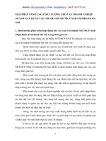 GIẢI PHÁP NÂNG CAO CHẤT LƯỢNG CHO VAY DOANH NGHIỆP NGÀNH XÂY DỰNG TẠI CHI NHÁNH NHTMCP XNK EXIMBANK HÀ NỘI