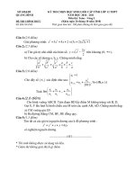 Tài liệu Đề thi HSG 12 môn Toán  Vòng 1-2 2010-2011