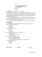 Bài soạn Đề thi kiểm tra ĐKGHKI 2010