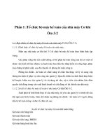 Đặc điểm chung về tổ chức công tác kế toán của nhà máy Cơ khí Ôtô 3-2