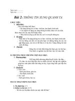 Gián án bai 2: thong tin xung quanh ta