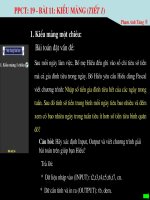 Gián án Bài 11 Tiết 1