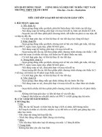 Gián án Tiêu chí Xếp loại HSSS GV