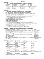 Bài giảng Bài tập AV9 - 009