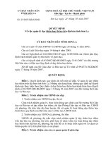 QĐ 25/VỀ QL DẠY THÊM HỌC THÊM SƠN LA