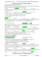 Bài giảng TOAN NHIET NHOM HAY