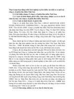 Thực trạng hoạt động triển khai nghiệp vụ bảo hiểm vật chất xe cơ giới tại công ty cổ phần bảo hiểm Thái Sơn