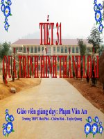 Bài giảng Tiết 31 - Quá trình hình thành loài (T1)