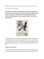 Một số điểm cần lưu ý khi thiết kế Slogan, Nhạc hiệu và Tính cách thương hiệu