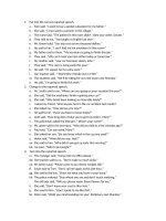 Tài liệu reported speech 5