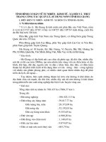 tình hình cơ bản về tự nhiên - kinh tế - x• hội và  thực trạng công tác quản lý, sử dụng NSNN tỉnh hà giang