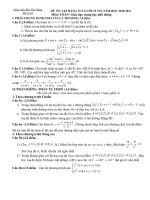 Bài soạn ĐỀ ÔN TẬP HÀNG TUẦN ĐÊ 03