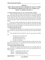 Thực trạng công tác kế toán chi phí sản xuất và tính giá thành sản phẩm tại Công Ty Cổ Phần xay dựng và thương mại Bắc 9.