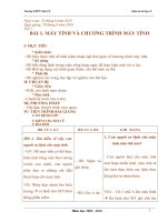 Bài giảng Tin học 8 ba cột HK I