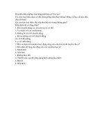 Bài giảng CAU TAO CHAT