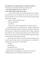 ĐẶC ĐIỂM SẢN XUẤT KINH DOANH VÀ TỔ CHỨC  BỘ MÁY KẾ TOÁN Ở CÔNG TY CỔ PHẦN THƯƠNG MẠI VĨNH THÀNH