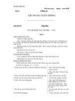 Bài giảng Tuan 18 - 23