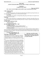 Tài liệu Giáo án lịch sử 10 theo chuẩn kiến thức - kỹ năng