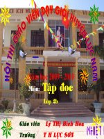 Bài soạn tiếng việt lớp 2