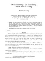 Đo kiểm đánh giá can nhiễu mạng truyền hình số di động