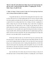 Một số ý kiến đề xuất nhằm hoàn thiện công tác kế toán tập hợp chi   phí sản xuất và tính giá thành sản phẩm ở xí nghiệp giầy vải trực thuộc công ty da giầy hà nội