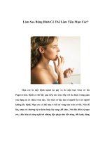 Làm Sao Băng Dính Có Thể Làm Tiêu Mụn Cóc?