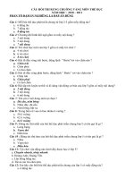 Bài giảng cau hoi the duc tieu hoc thi rung chuong vang