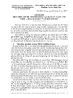 Bài giảng Kế hoạch thực hiện chủ đề: