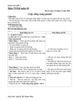 GIÁO ÁN TNXH TUẦN 18-LỚP 1