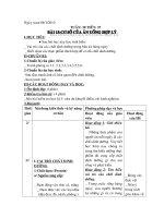 Bài giảng giao an cong nghe 6-hoc ki II