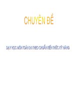 Bài giảng CHUYEN DE TOAN
