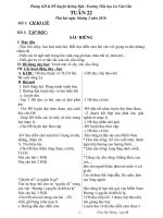 Bài soạn ky 2 - 2011