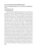 LÝ LUẬN CƠ BẢN VỀ BẢO HIỂM DU LỊCH