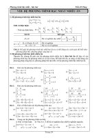 Bài soạn BT ĐS 10 chương 3b